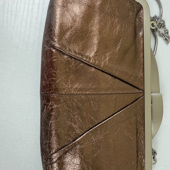 HOBO International Leather Clutch Wristlet Handbag - Picture 4 of 7